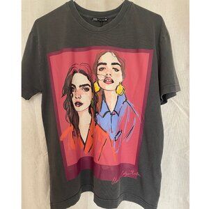 New Zara Print T-shirt